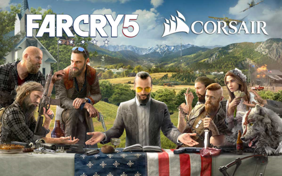 Take Back Hope County: CORSAIR and Ubisoft® Partner to Bring PC Lighting Integration to Far Cry® 5