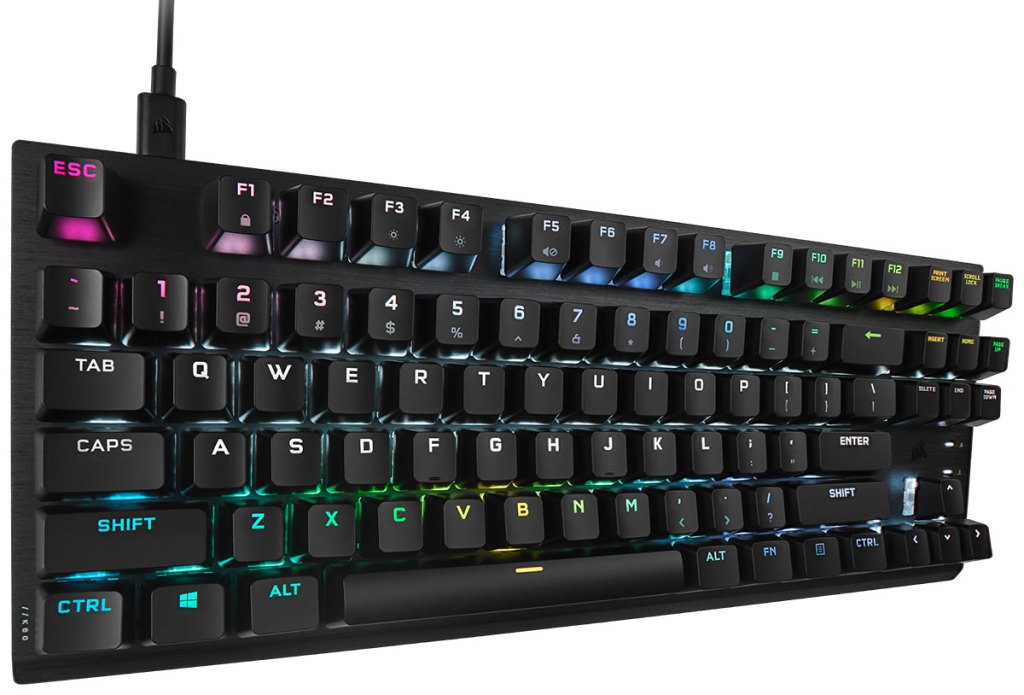 CORSAIR Launches New K60 PRO TKL and K70 PRO OPX Keyboards