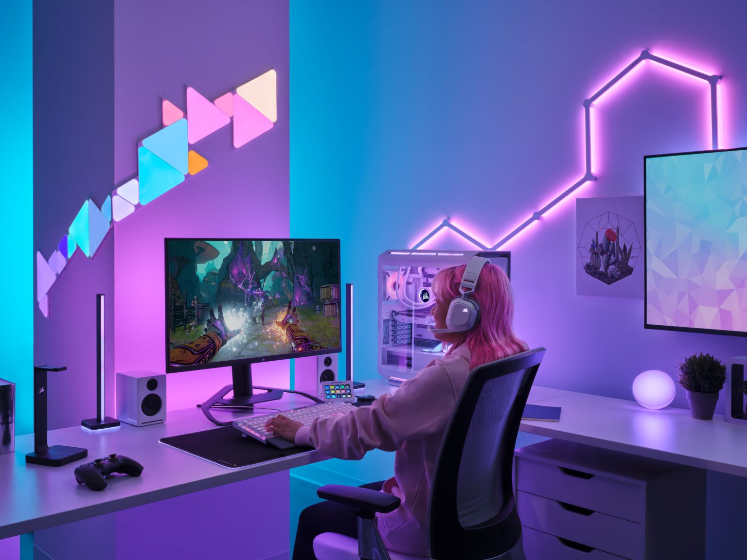 Color Your World – CORSAIR Launches iCUE Murals Lighting, a  State-of-the-Art RGB Customization Software