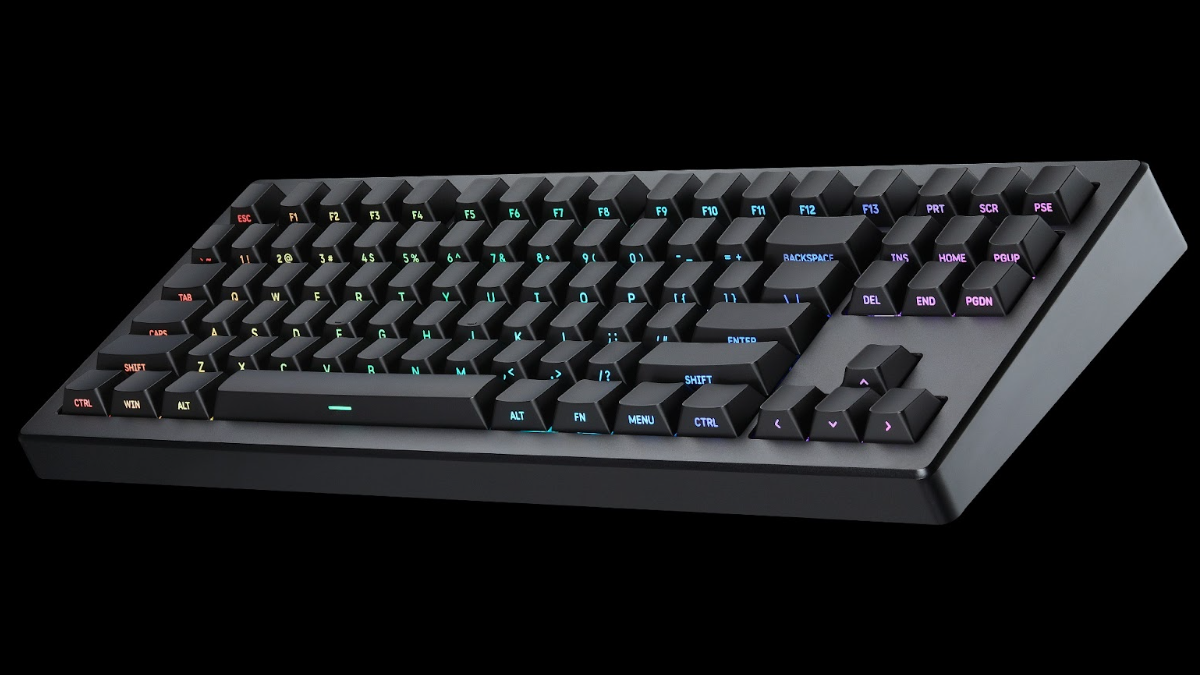 Drop CSTM80 keyboard in Black