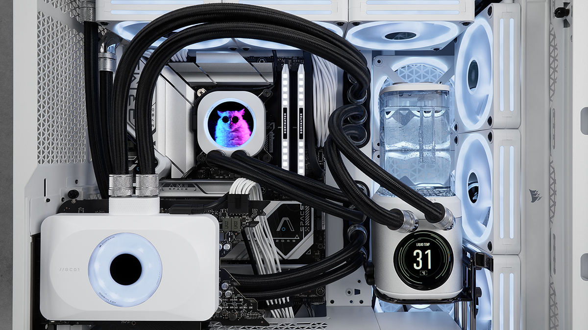 CORSAIR Adds to the Hydro X Series Custom Cooling Lineup with iCUE LINK